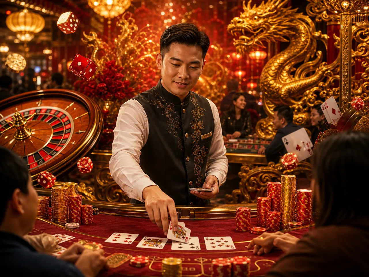 Welcome to meta888, Malaysia's home for online casino entertainment. Register your player account and dive… – live table crimson illustration
